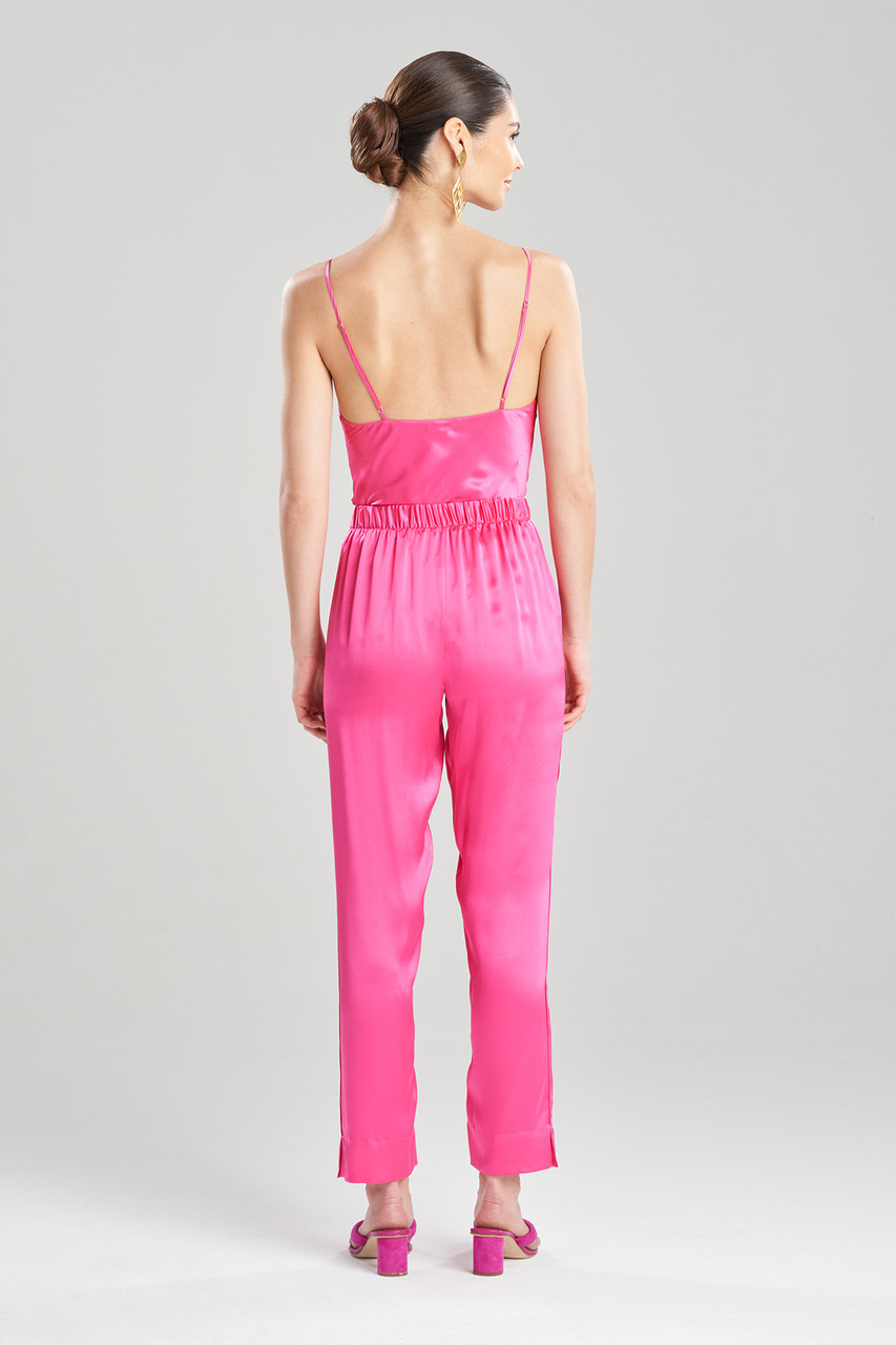 Key Essentials Silk Straight Leg Pants