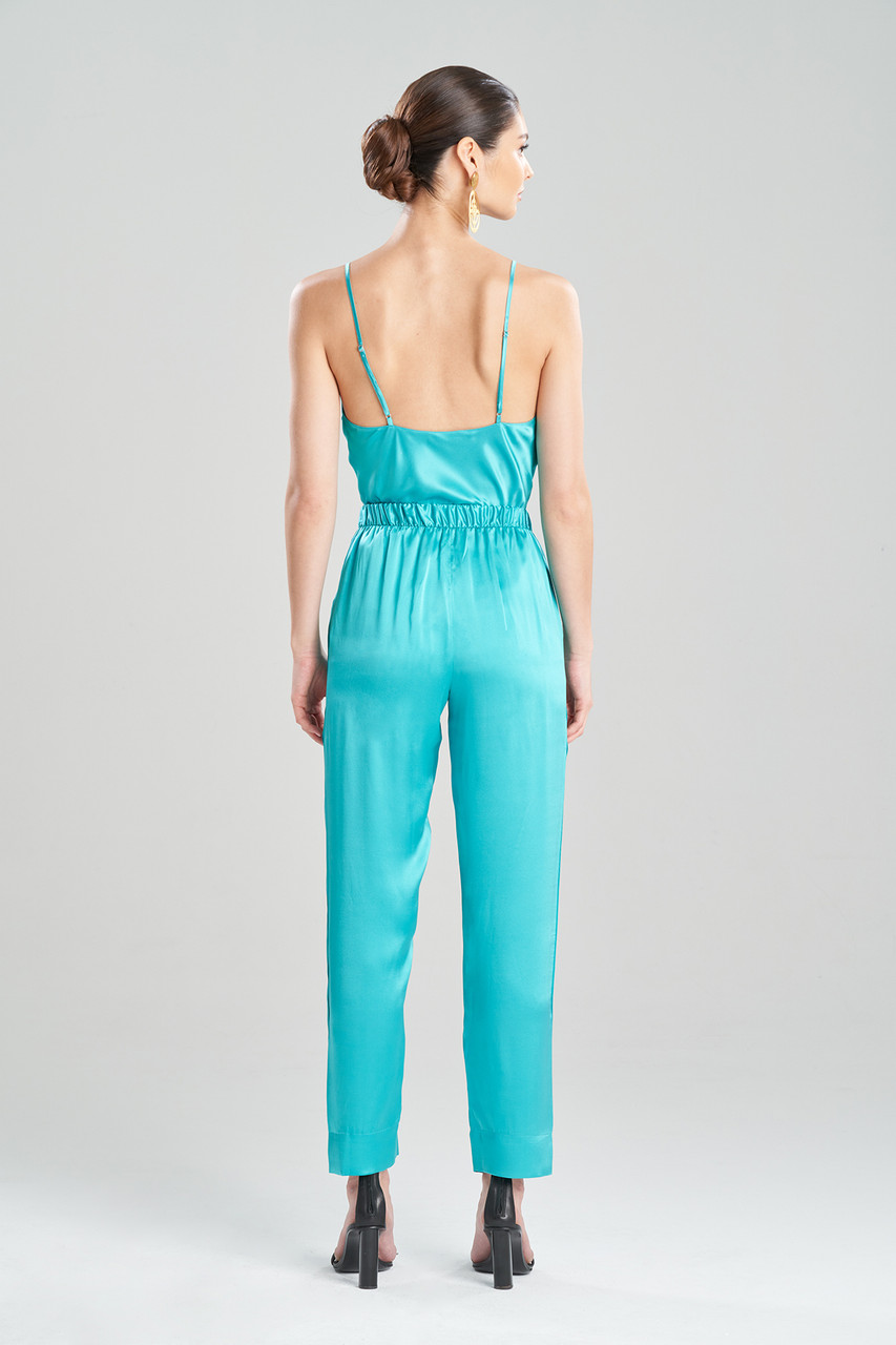 Key Essentials Silk Straight Leg Pants