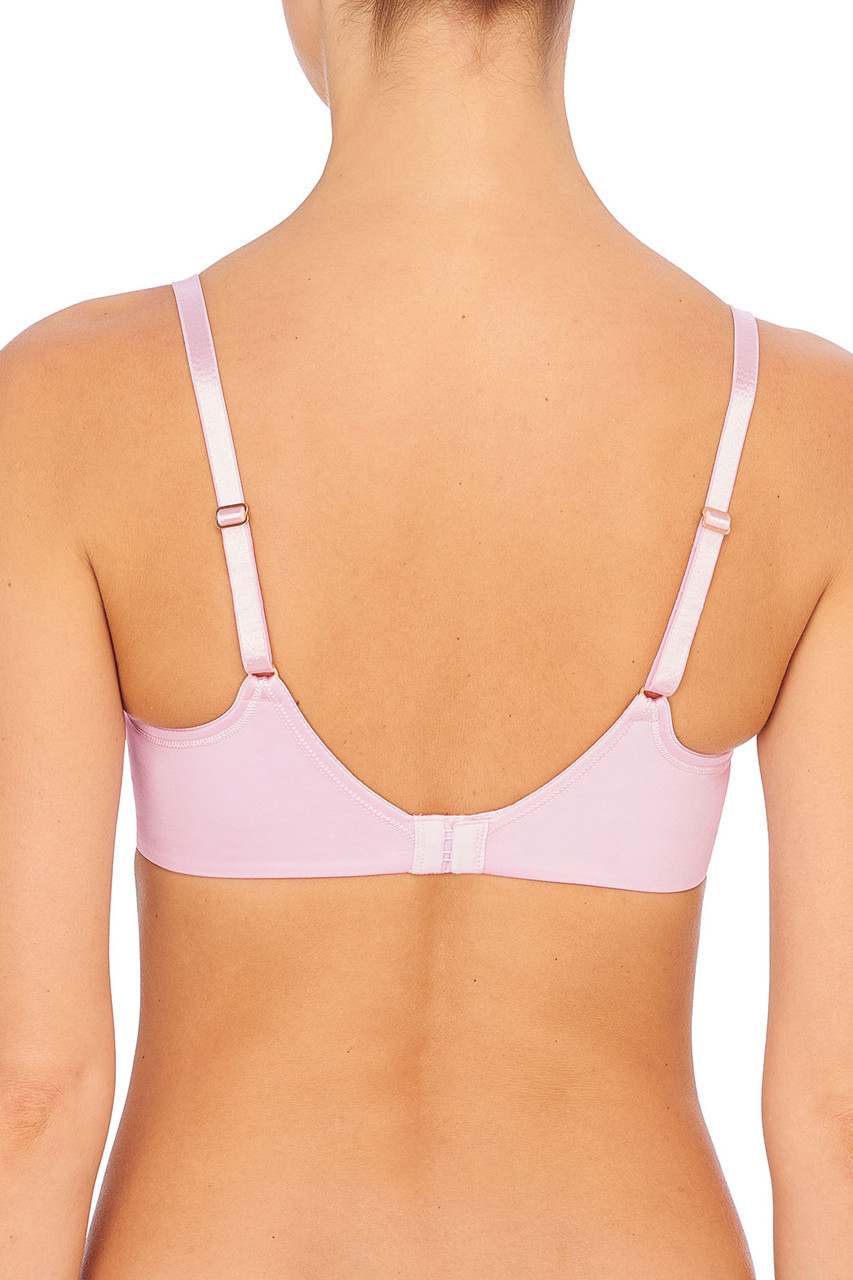 Natori comfort contour full fit tshirt bra pink underwire size 34DDD BNWOT