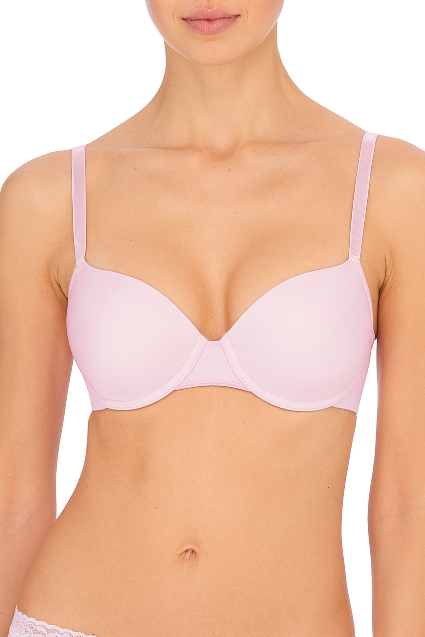 Buy Zivok Pink, Beige Full Coverage Cotton Blend Non Padded Bra