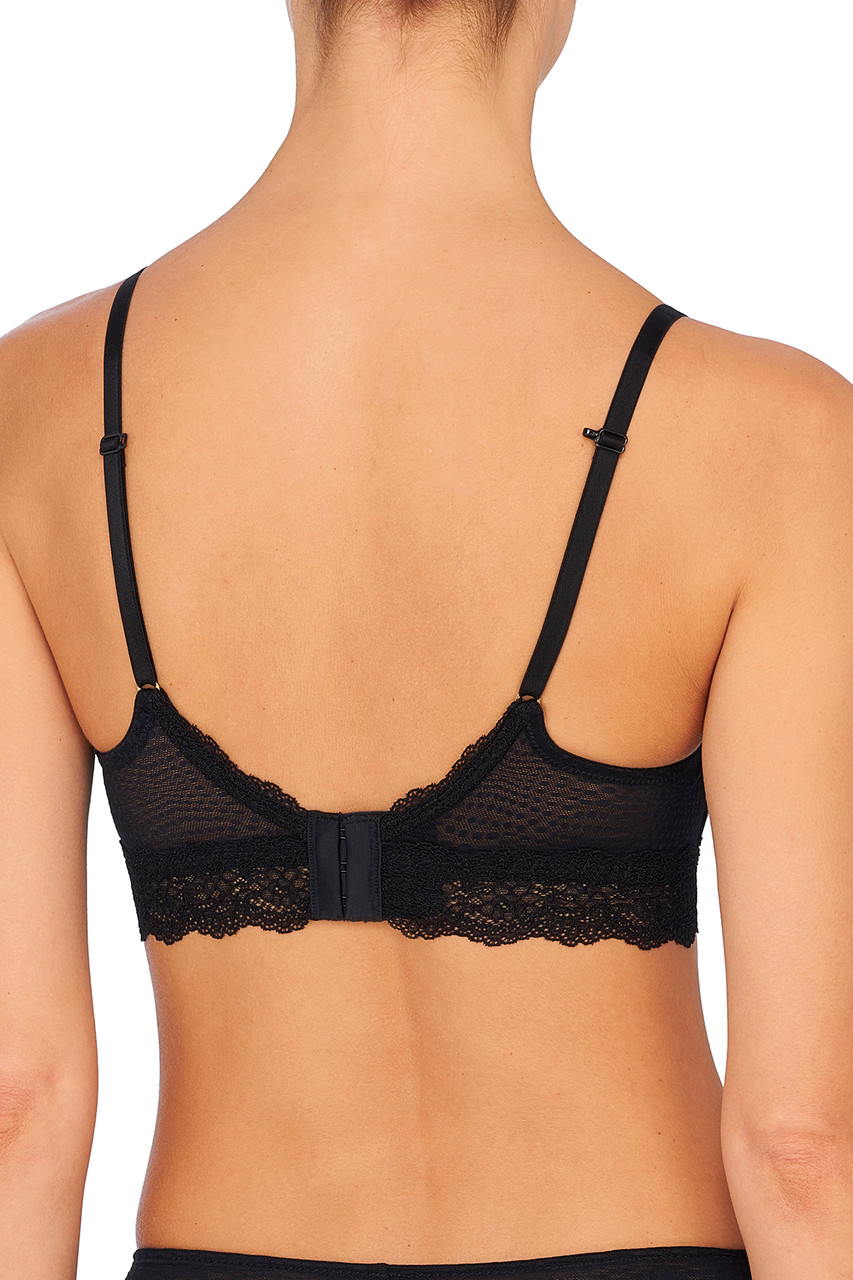 Timeless Essential! Plunge-Back Lightly-Lined Wireless T-Shirt Bra in