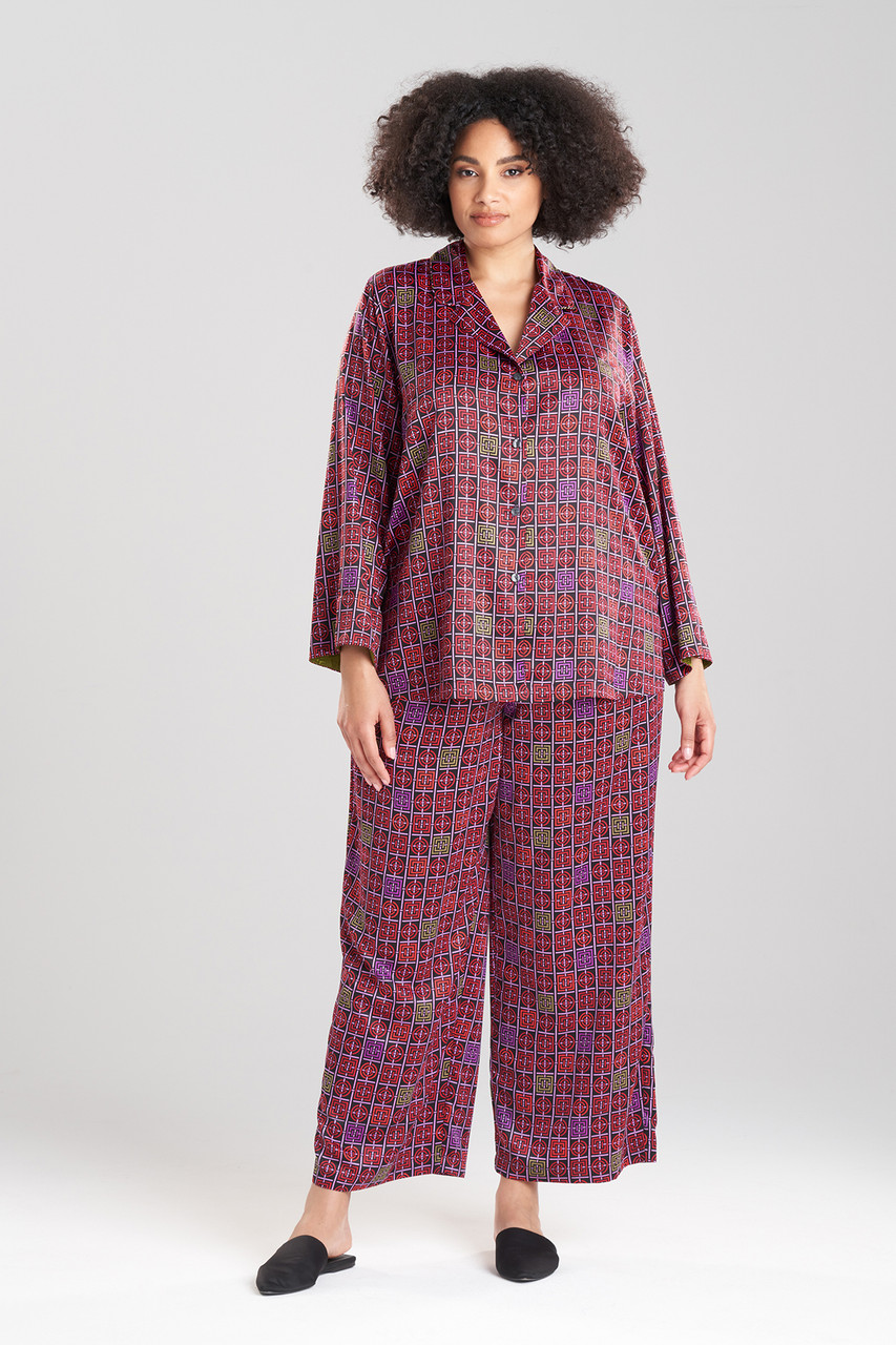 Natori 2pc Infinity Jacquard Pajama Set