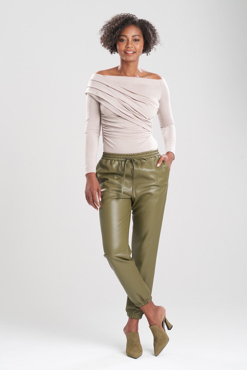 Brown Leather Pants – Glamorouspeachboutique