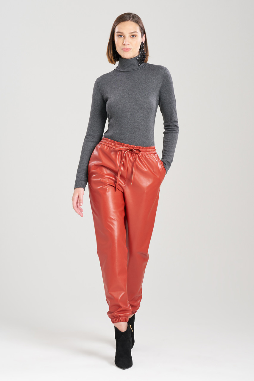 特価のお買い ORIMI 23aw eco leather pants - パンツ