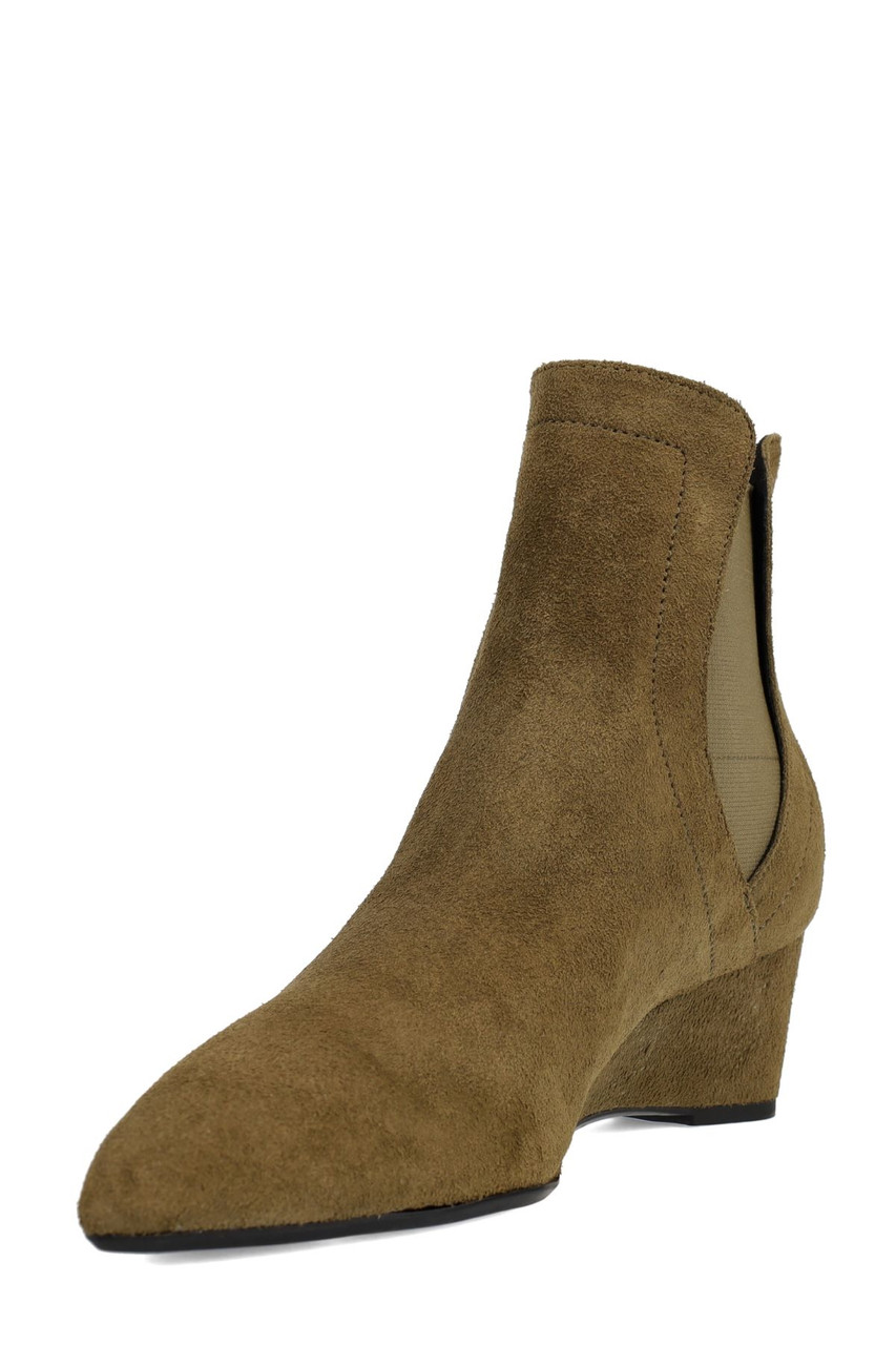 Buy Gaisha Su Suede Wedge Bootie Online Natori