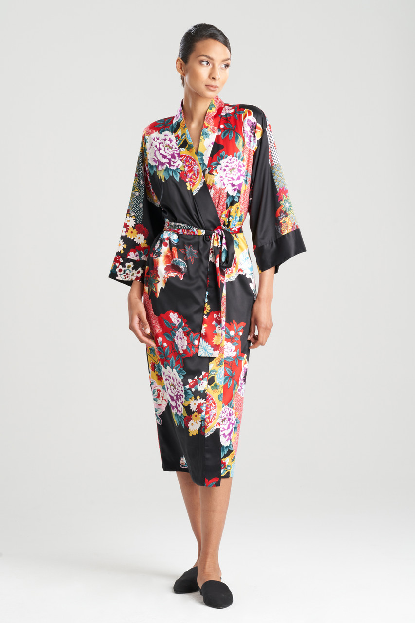 Royal Garden Reversible Robe - Natori