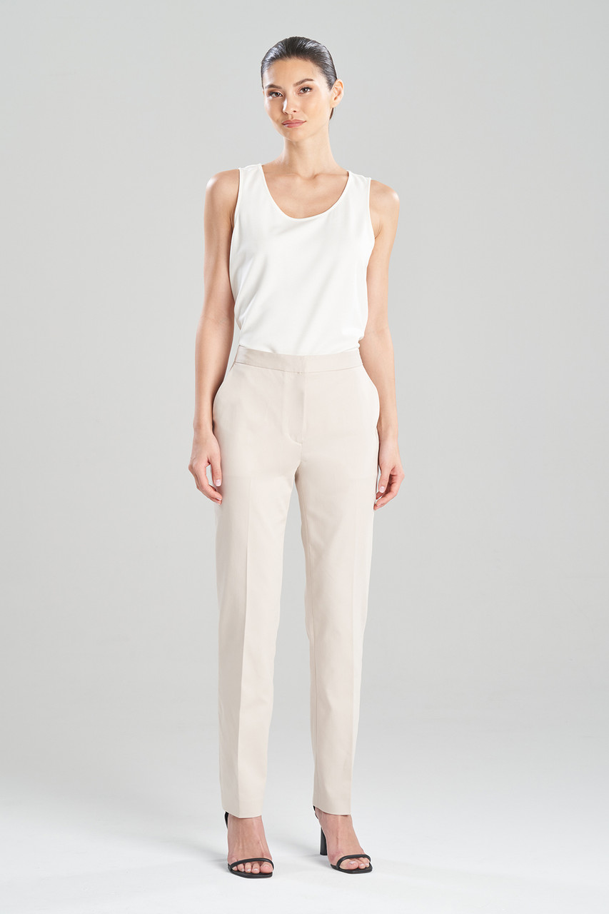 Reiss Tre Side Striped Pull On Tapered Pants In Cream | ModeSens