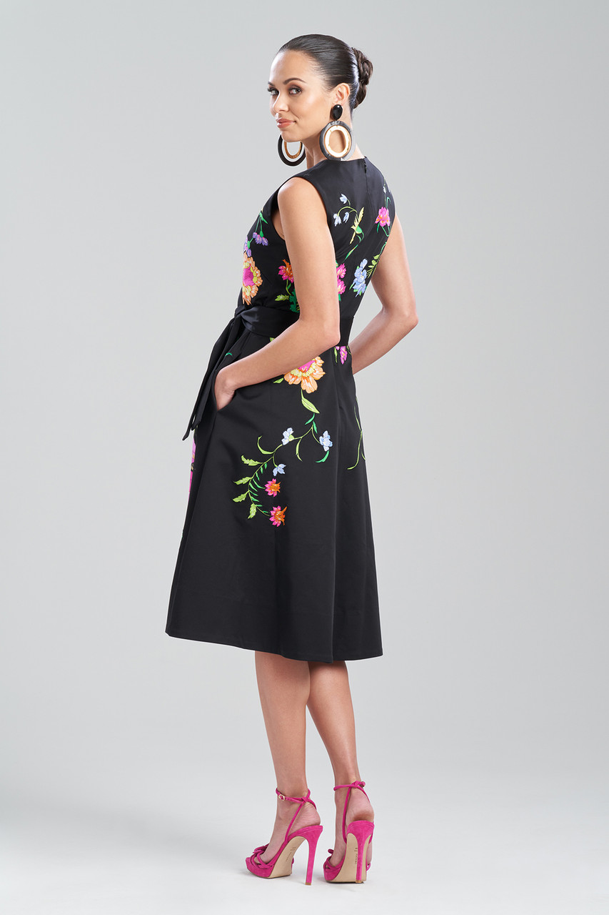 Buy Cotton Chino Belted Dress Online | Natori