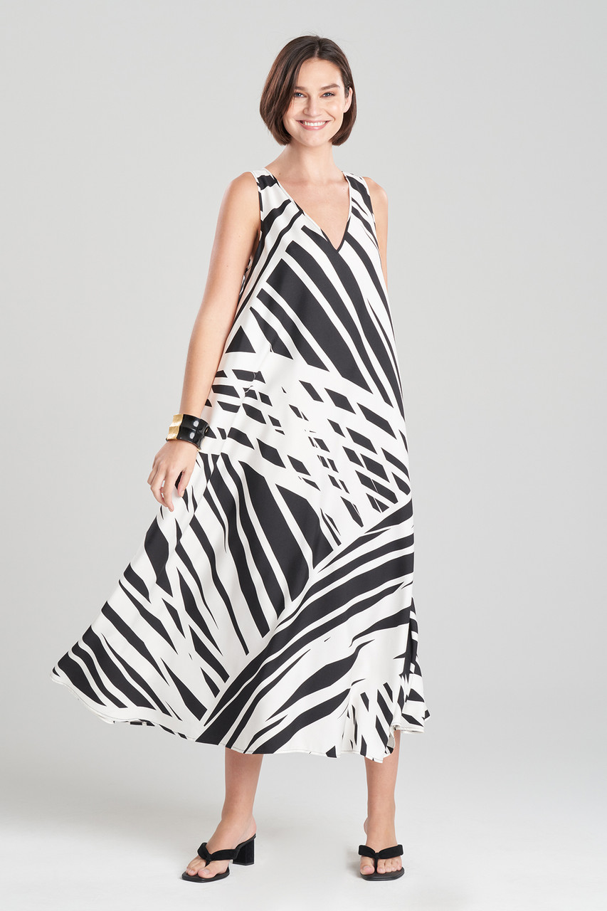 価格は安く Cotton Stripe V Neck Dress | www.terrazaalmar.com.ar