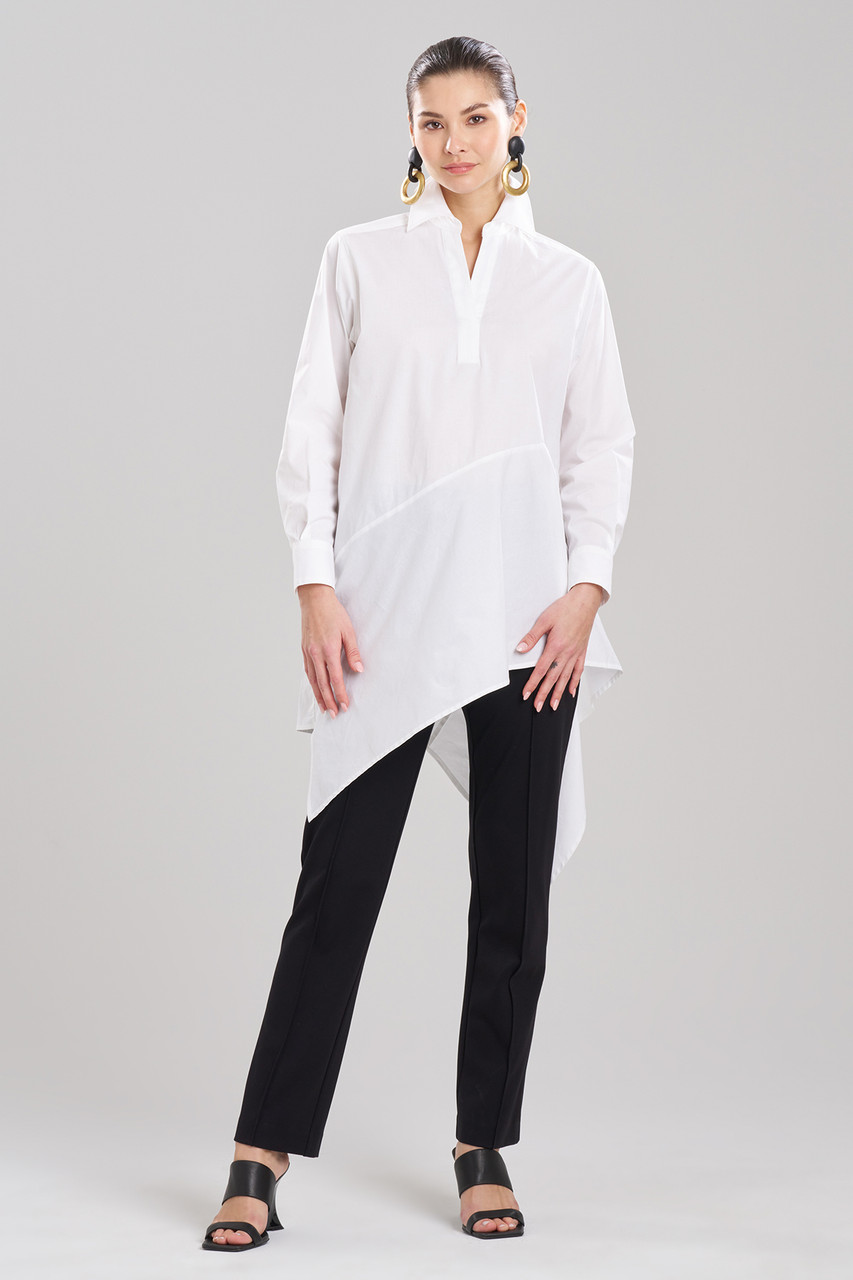 Cotton poplin shirt