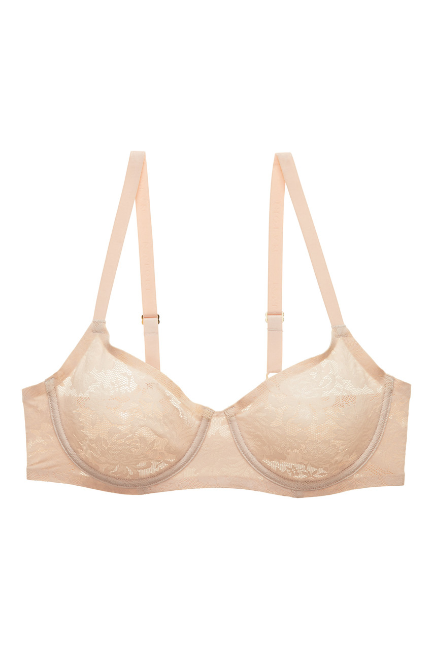 Classic Unlined Lace Wire Bra White