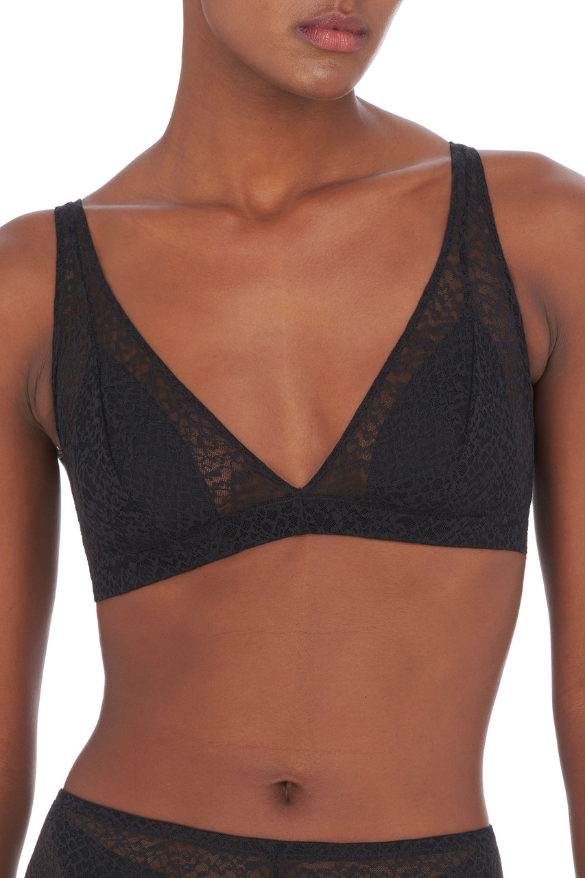 Light Support Lace Triangle Bralette