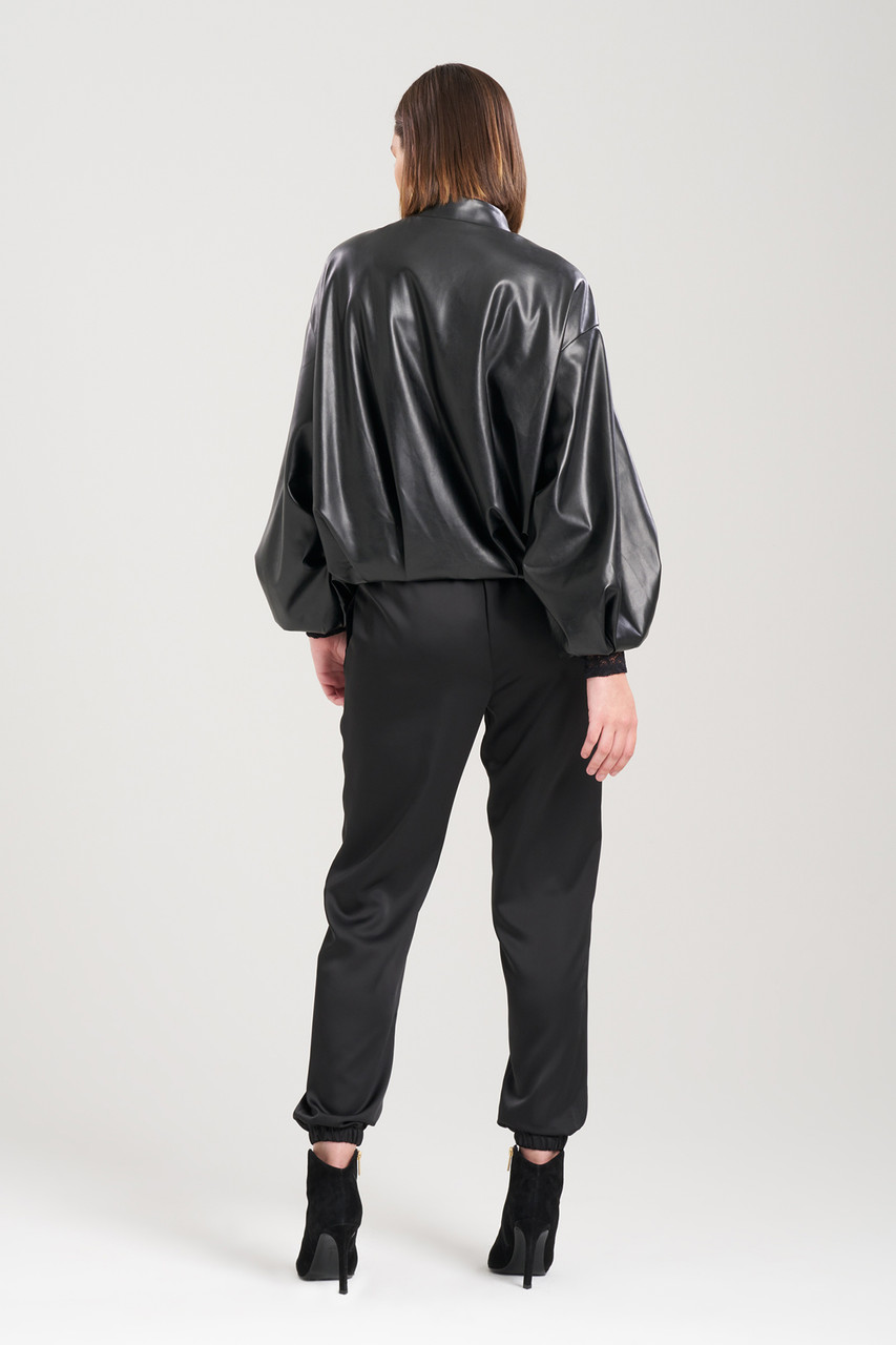 Women's Lambskin Bomber Jacket Modern A-2