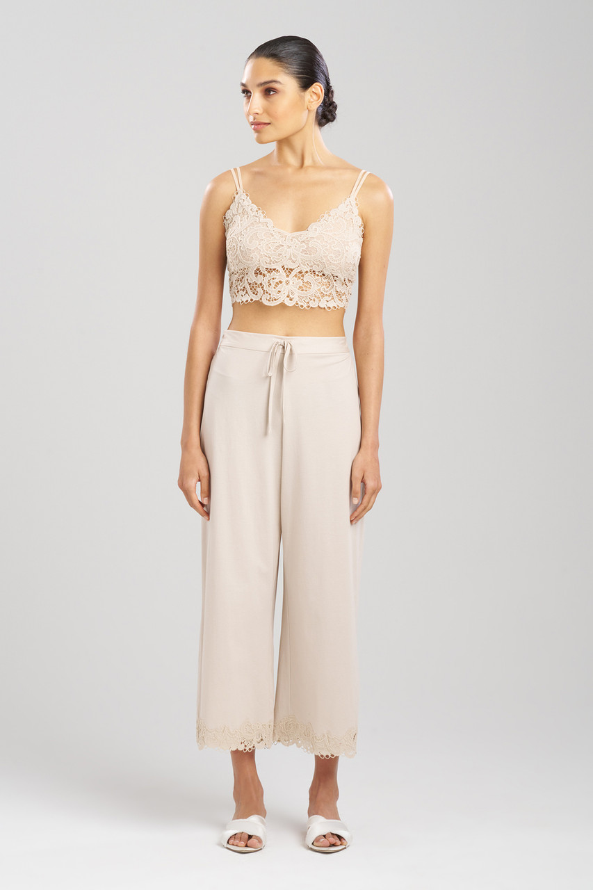Buy Bliss Harmony Lace Applique Cropped Pants and Bliss Harmony - Shop  Natori Online
