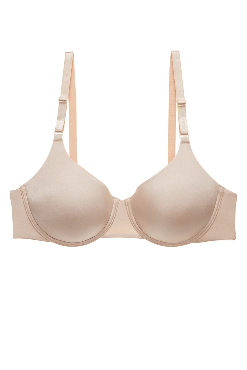 Natori Women's Feathers Luxe Contour Underwire Bra (Light Mocha, 34B)