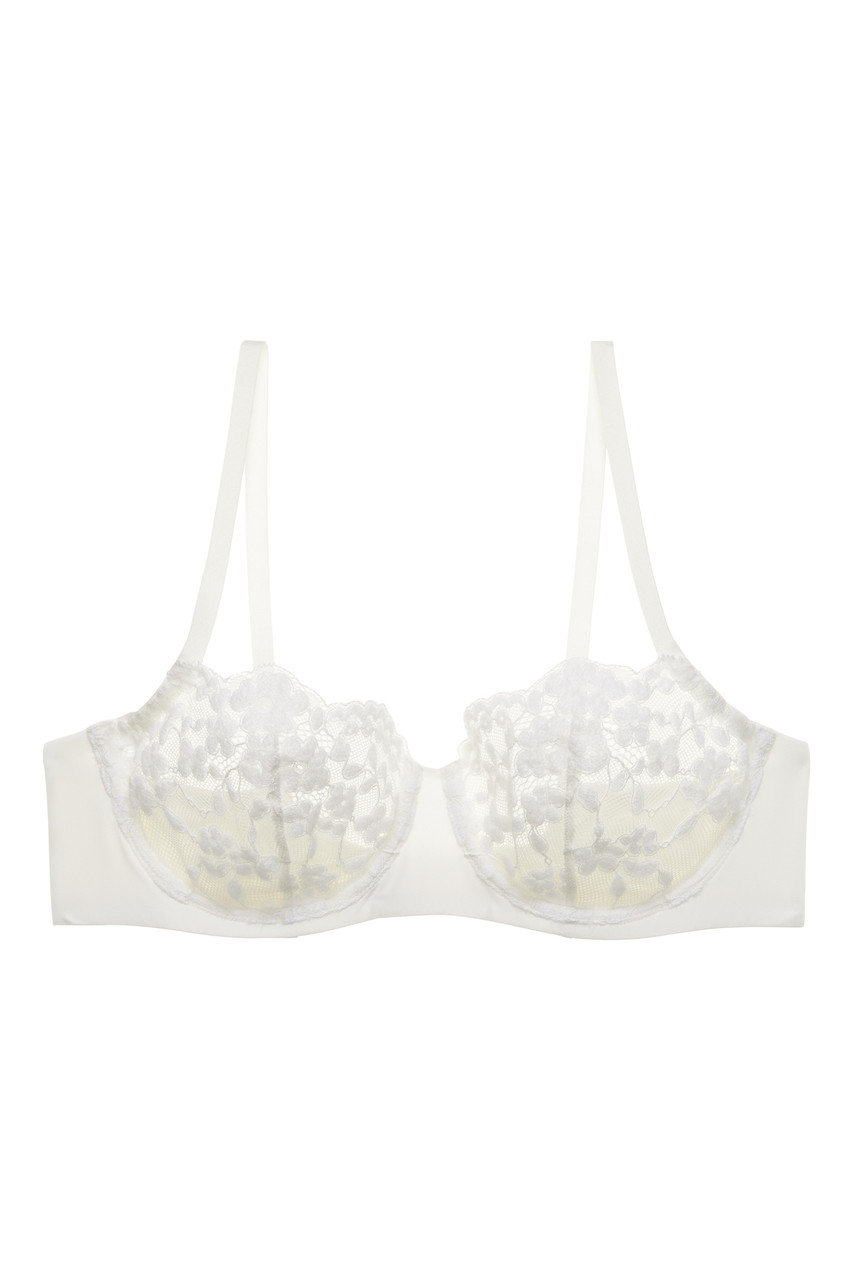 Daily Comfort Wireless Shaper Bra, Silk Decoration Lingerie