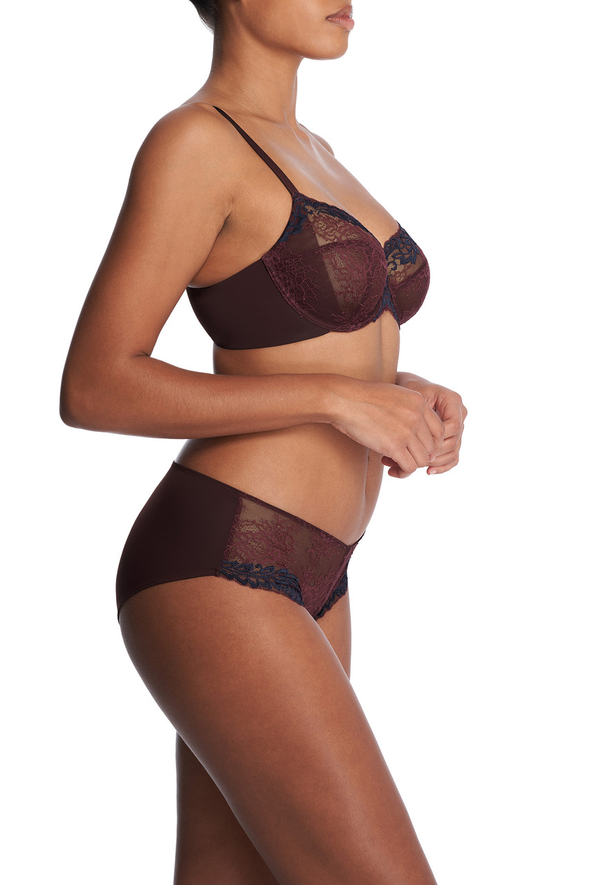 Natori Women's Feathers 3/4 Underwire Bra,Cranberry,34DD : :  Clothing, Shoes & Accessories