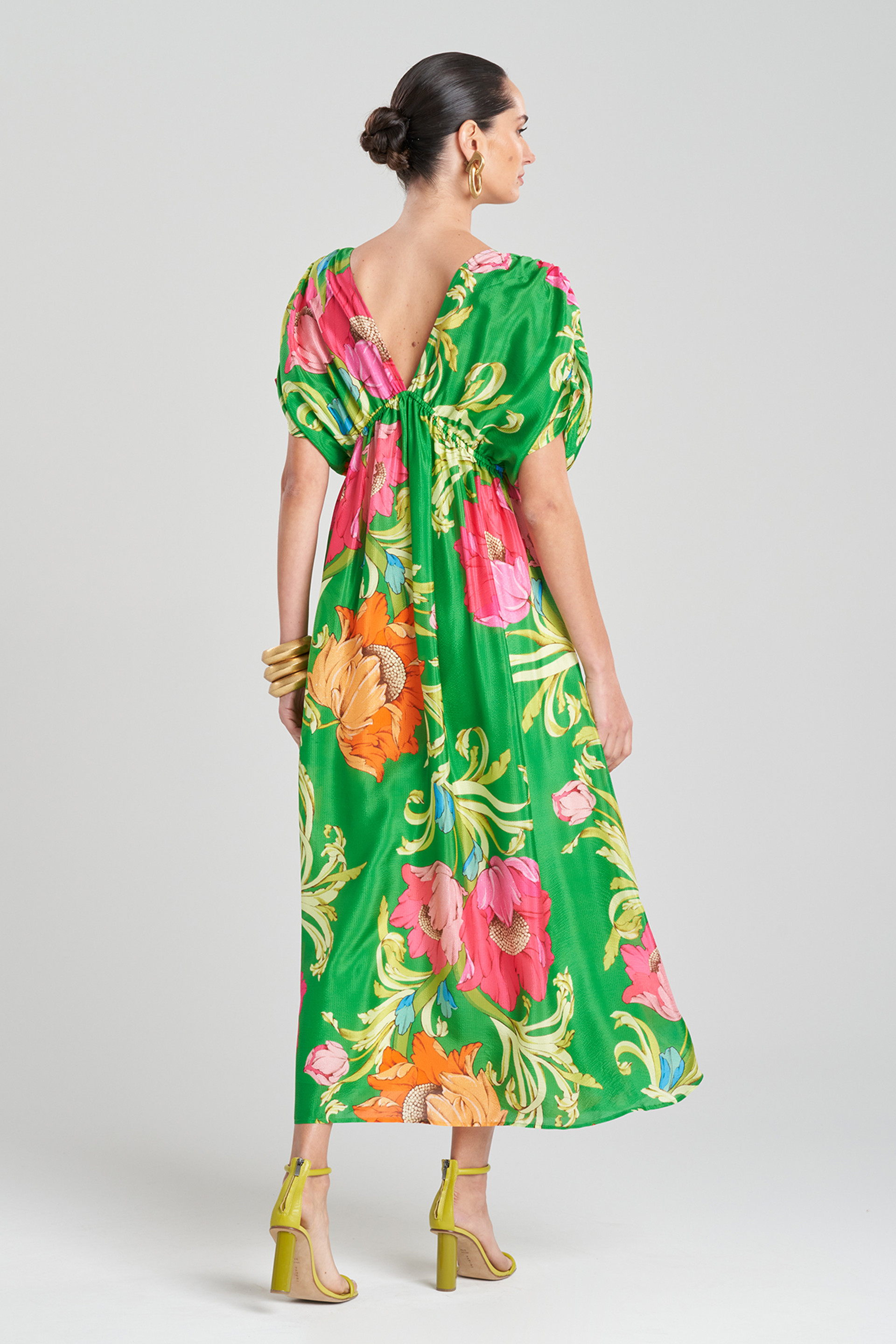 Buy Shinjo Obi Silk Kimono Dress Online | Natori