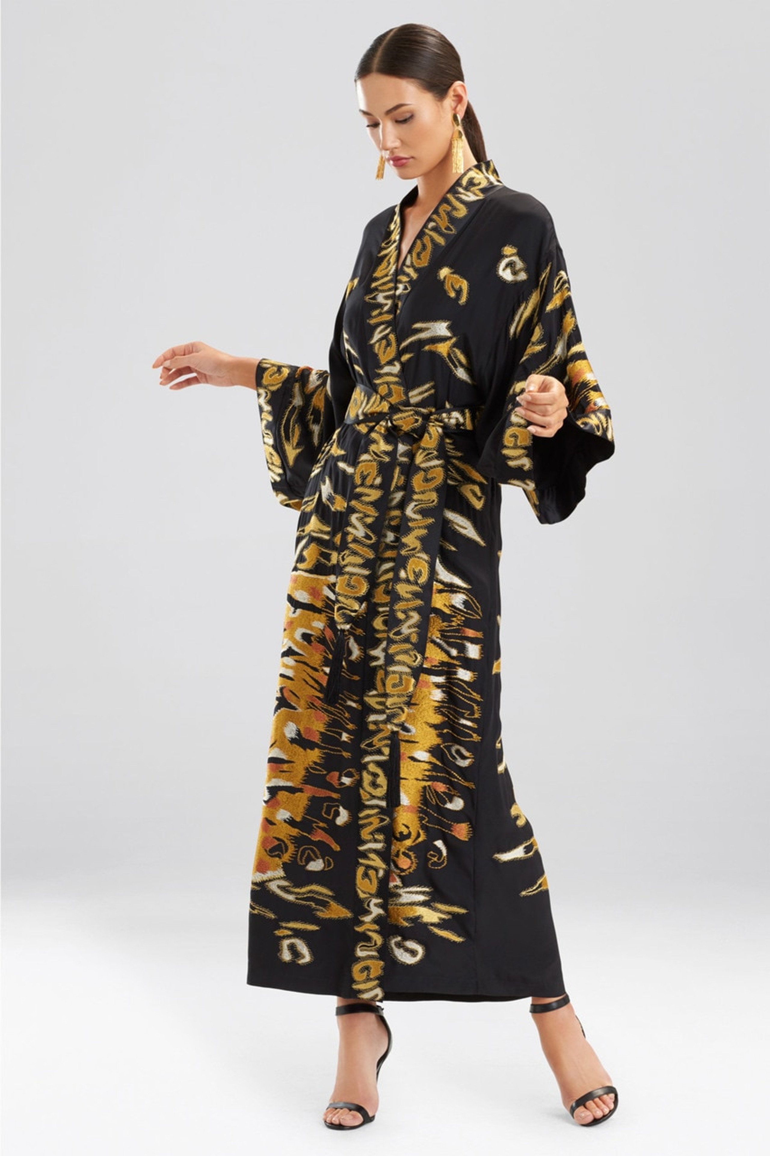 Couture Tiger Stripes Robe