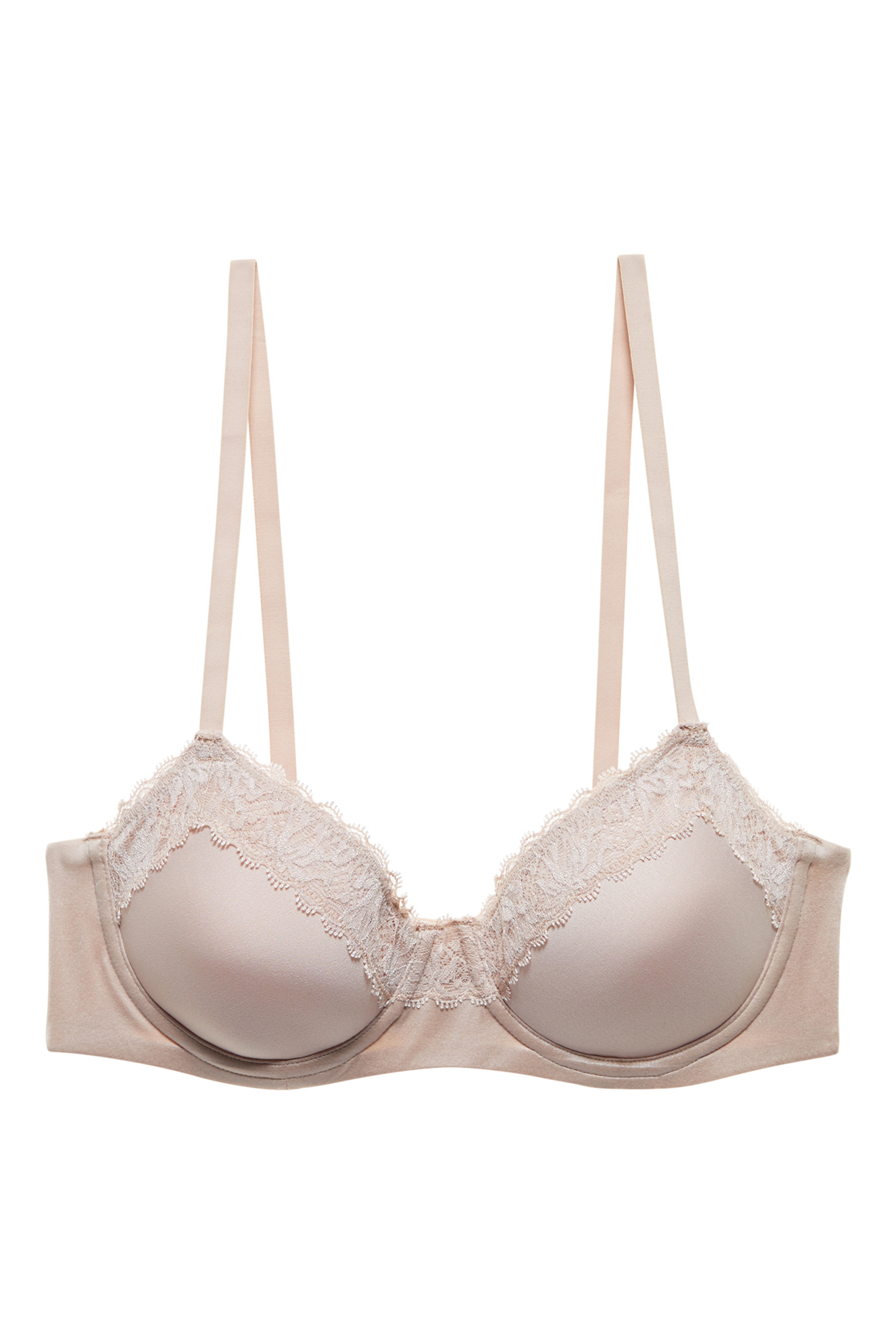 Mod Poppy Unlined Lace Balconette Bra