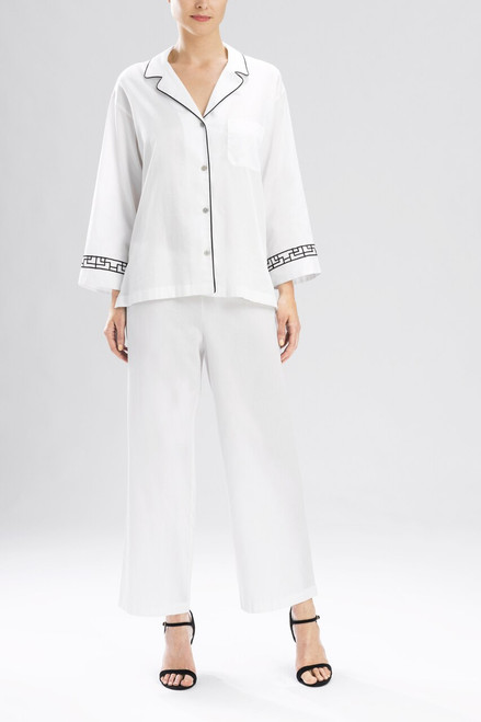 Ming Notch PJ with Embroidery