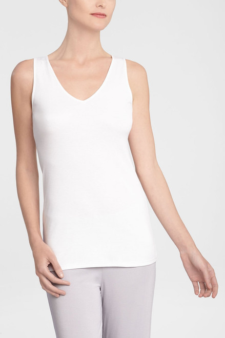 Solid Cotton Knit Tank