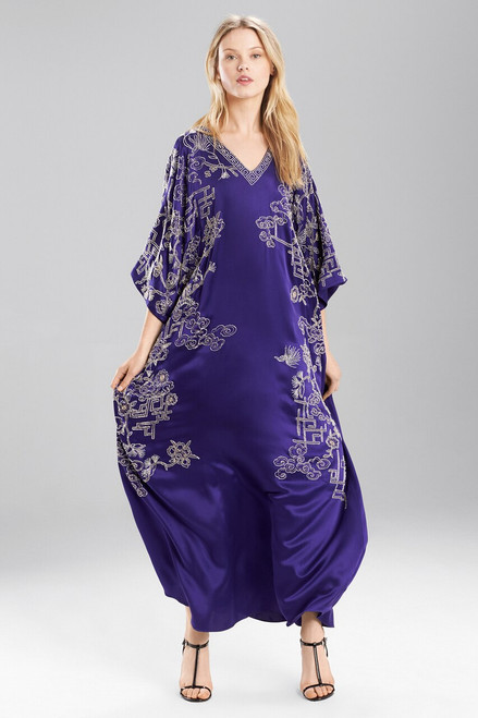 Couture Vintage Floral Caftan - Style B50041