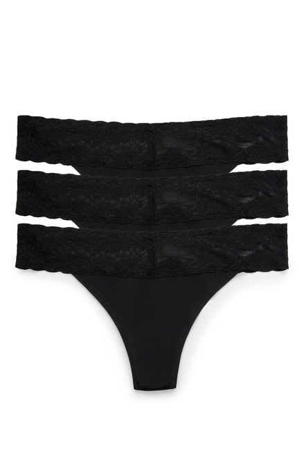 Thong - Noir / Black – The OneTwo