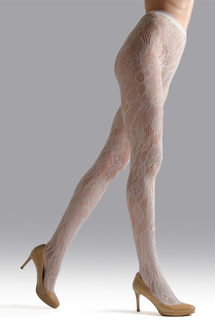 Luxury Tights With Flock and Crystal, Tights & Hosiery, Women