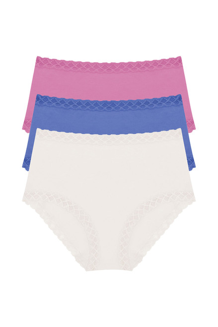 Ivory/Tulip Pink/French Blue