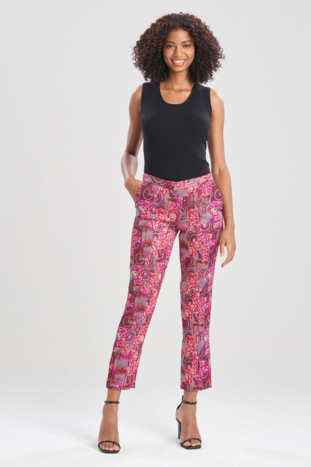 L'AGENCE Gavin Wide Leg Pant in Pink Blush Tropical Floral | REVOLVE