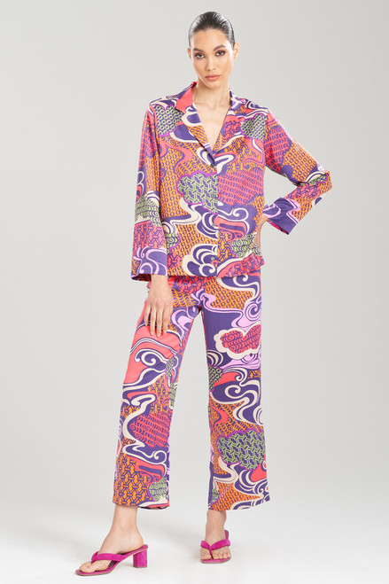 Buy Infinity Jacquard Mandarin PJ and Pajamas - Shop Natori Online