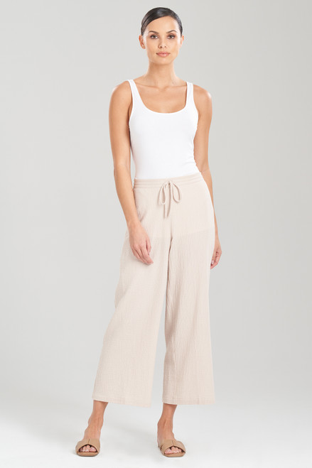 HUE Ultra Cotton Wide Waistband Crop Leggings, Dillard's