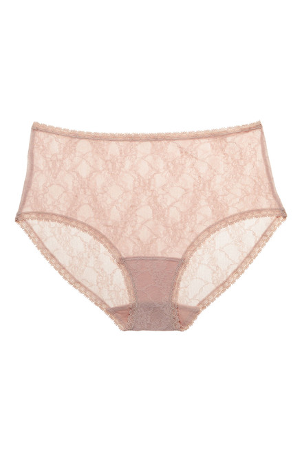 Natori Women's Bliss Full Brief Panty - 3 Pack in Taro/Succulent/Cafe  (755058P), Size XL