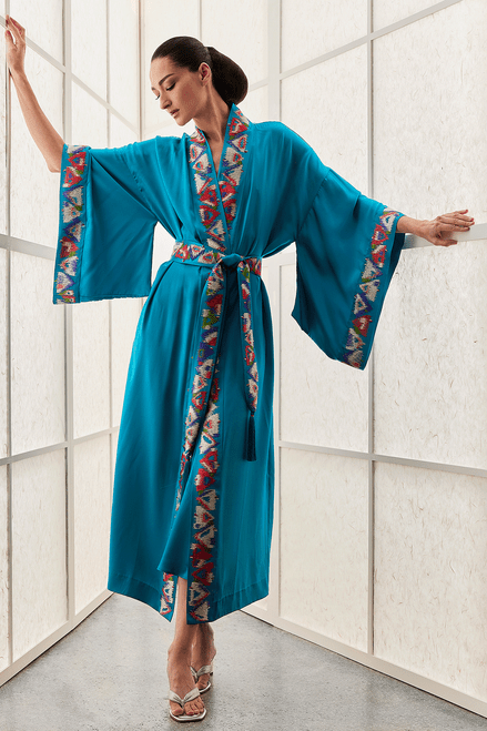 Women's Satin Robes and Satin Kimonos