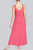 Jersey Tank Maxi Gown - Azalea