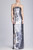 Anzu Sequin Strapless Gown