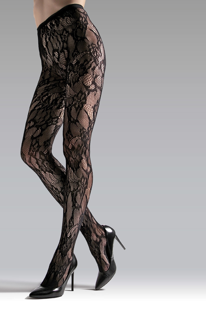 Snake Lace Tights