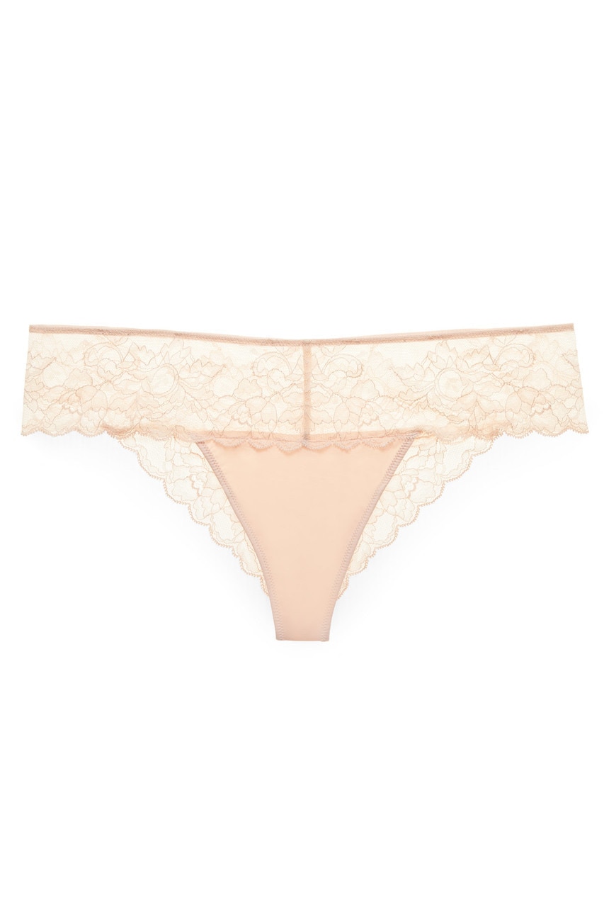 Buy Print Tanga Satin Trim Lace Tanga Knickers from Next Latvia