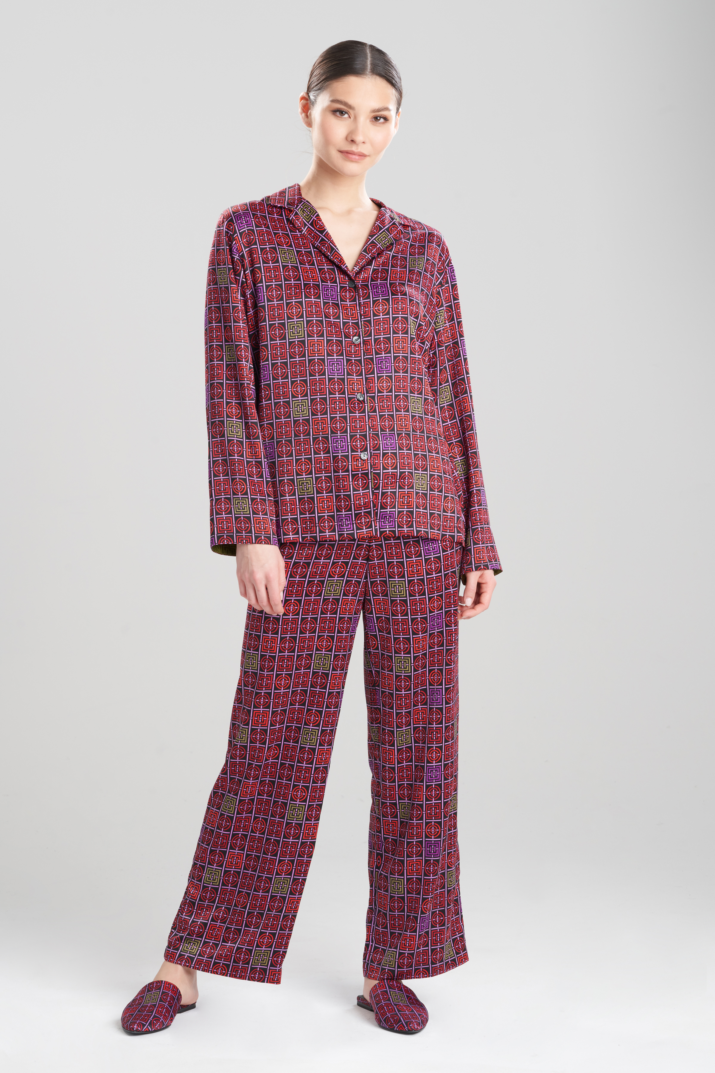 Buy Infinity Jacquard Mandarin PJ and Pajamas - Shop Natori Online