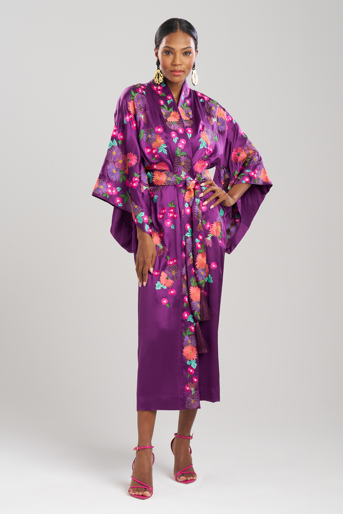 Silk robes sales and kimonos