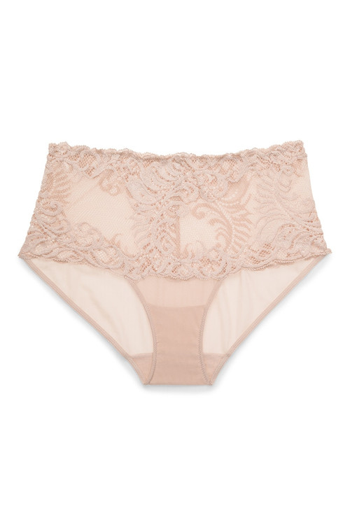 Natori Feathers Girl Brief Panty In Cafe