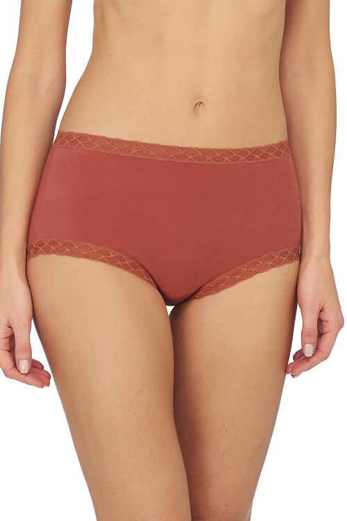 Natori Bliss Full Brief Panty In Rose