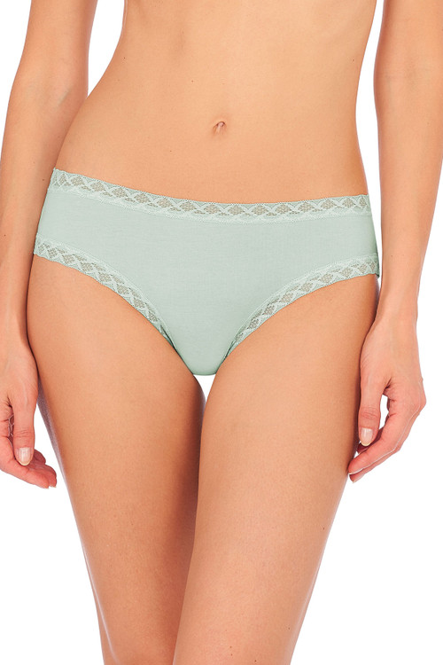 Natori Bliss Girl Comfortable Brief Panty Underwear With Lace Trim