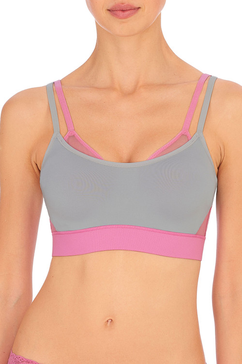 NATORI GRAVITY CONTOUR UNDERWIRE COOLMAX SPORTS BRA (32B)