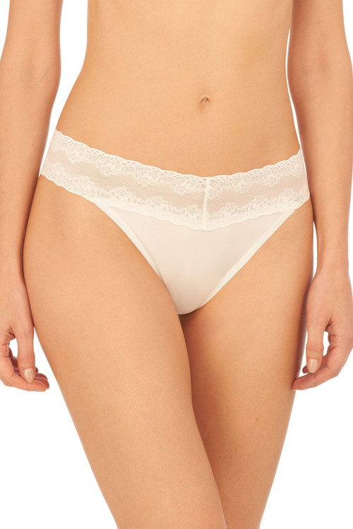 Natori Bliss Perfection One-size Thong In Fondant