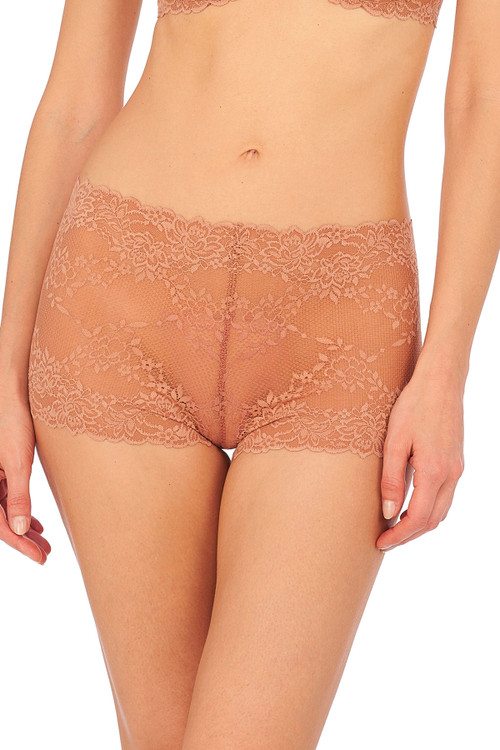 NATORI HEAVENLY LACE BOYSHORT PANTY