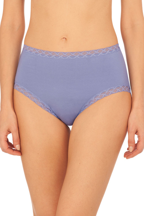 Natori Bliss Full Brief Panty In Bluebell