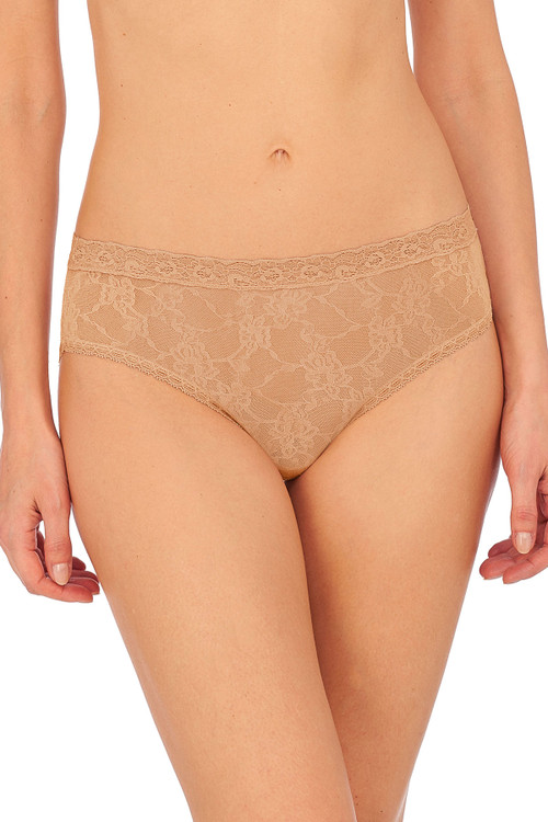 NATORI BLISS ALLURE ONE-SIZE LACE GIRL BRIEF PANTY