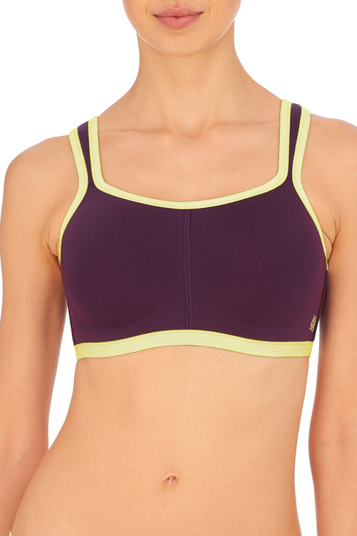 Natori Yogi Contour Sports Bra, Heather Gray